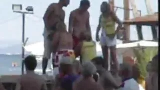 الأبنوس الملاعين شقراء في سكسي جوردي مترجم الفم.
